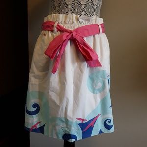 Lily Pulitzer Avery Wave skirt, Size Medium